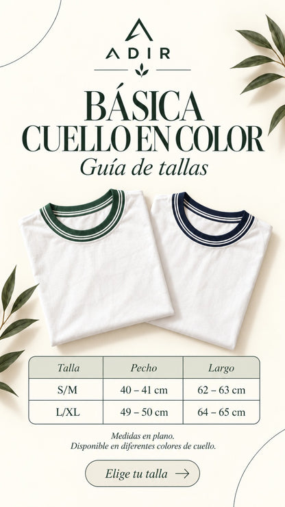 Básica Cuello en Color ADIR
